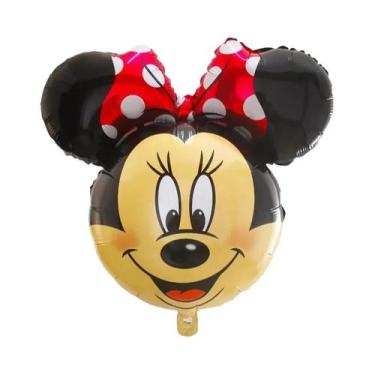 Imagem de Balões De Folha Disney Mickey E Minnie Mouse Para Chá De Bebê E Decora