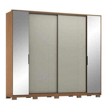 Imagem de Guarda Roupa Casal Laredo D44010KPE Amêndola Touch Nude Prime Flex com