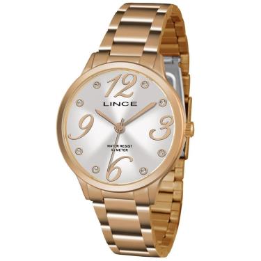 Imagem de Relógio Lince Feminino Lrrh136L S2Rx Rose Analógico
