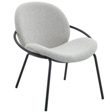 Imagem de Poltrona para Sala de Estar Base em Aço Lea - Rivatti