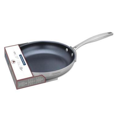 Imagem de Frigideira Tramontina Grano em Aço Inox com Corpo Triplo e Revestiment