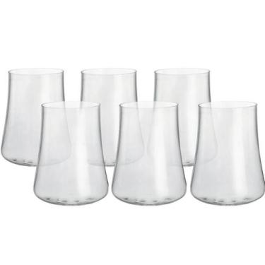 Imagem de Jogo de 6 copos baixos Xtra em cristal ecologico 400ml A12,5cm - L'Her