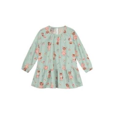 Imagem de Vestido infantil menina de bichinhos Mundi-Feminino