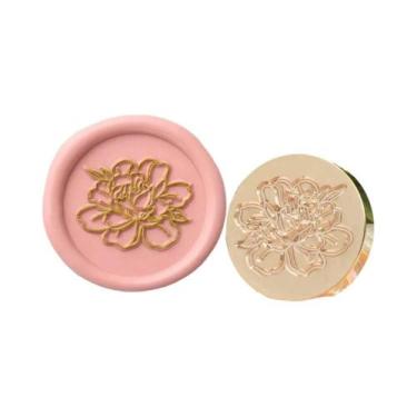 Imagem de Convites De Casamento, Envelopes Decorativos, Selo De Cera De Latão Co