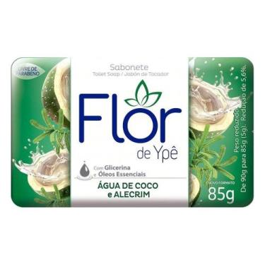 Imagem de Sabonete Ypê Água de Coco e Alecrim Verde 85g Embalagem com 12 Unidade