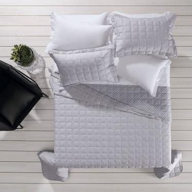 Imagem de Colcha Solteiro Altenburg Metalassê Resort 200 Fios 180x260cm Tropicalia