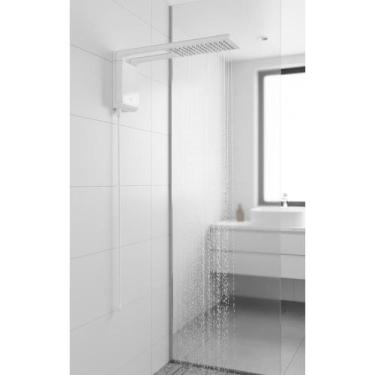 Imagem de Chuveiro Eletrônico Branco 6800W 220V Jato Forte - Congratulations Sto