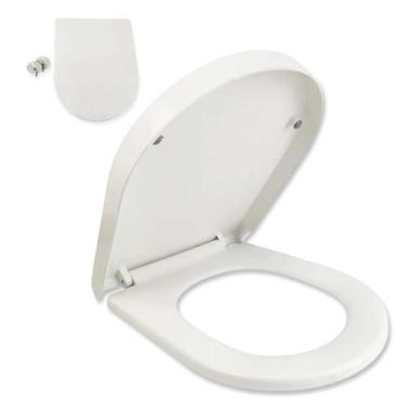 Imagem de Assento Sanitario Soft Close Fecha Devagar Sem Barulho Tampa de Vaso B