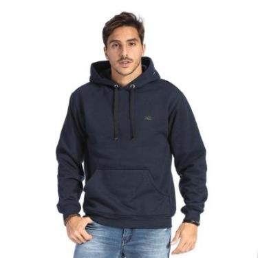 Imagem de Blusa Moletom Canguru VLCS Minimalista Masculina-Masculino