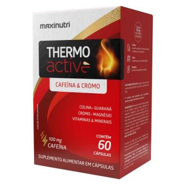 Imagem de Termogênico Thermo Active Pimenta/Guaraná/Citrus 60 Cáps Maxinutri