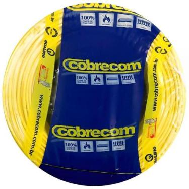 Imagem de Cabo Flexicom De Cobre 2,5mm 750 Volts Amarelo Com 100 Metros - 115050