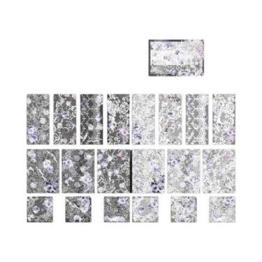 Imagem de Papel De Renda Vintage 20 Peças Para Planner, Scrapbooking, Junk Journ