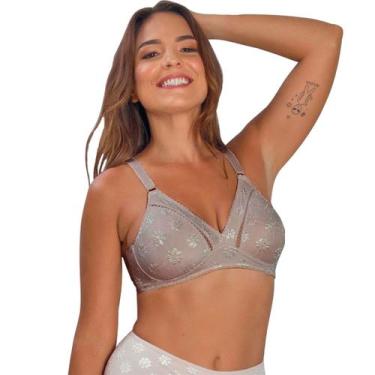 Imagem de Sutiã Cobertura Total sem Bojo e sem Aro Summer Flower - Duloren, Cast