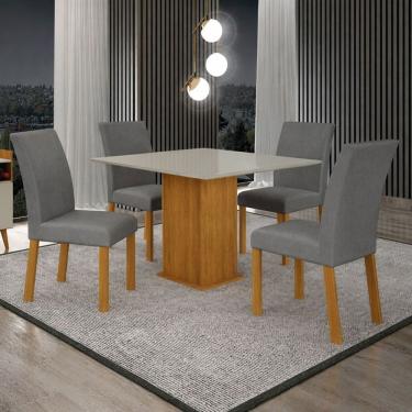 Imagem de Sala De Jantar 4 Cadeiras 100%mdf 90x90 Natal Arbo Design