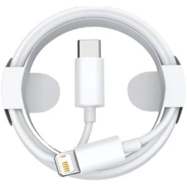 Imagem de Cabo de carregador de iPhone Fast/Carga Rápida USB C Lightning Cabo Certificação MFi Ti...