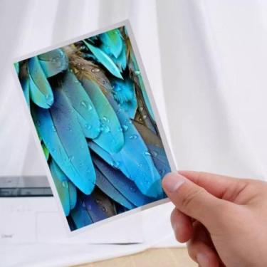 Imagem de Papel Fotográfico 10x15 Cm Masterprint A6 Glossy 20 Fls 265g Branco - 