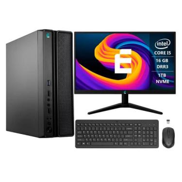 Imagem de Computador Completo eFacini Prime Intel Core i5 16GB Windows 11 Pro SS
