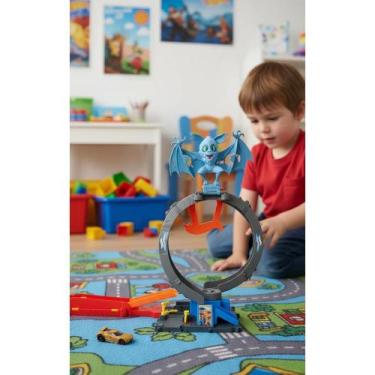 Imagem de Pista Ataque Morcego City Loop Divertida 4+ Anos - Hot Wheels