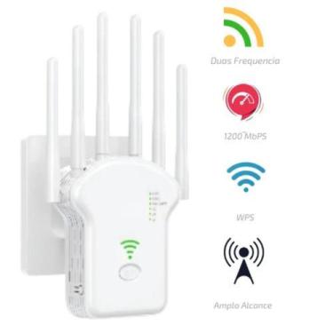 Imagem de Roteador Dual Band 1200 Mbps com Instalação Rápida - Repetidor Amplifi