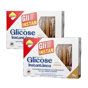 Imagem de Kit 2 Glicose Instantânea 75G Guaraná Suplemento Alimentar - Lowçucar