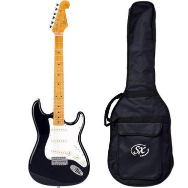Imagem de Guitarra SX SST57 Vintage com Bag, SST57 BK