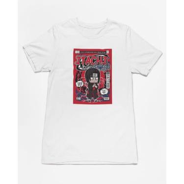 Imagem de Camiseta Poster Pop Style Inspiração ITACHI UCHIHA Estampa DTF 100% Al