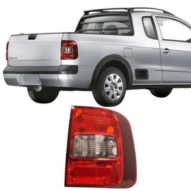 Imagem de Lanterna Traseira Saveiro G5 2009 Até 2013 Cross Ld Ré Cristal Sem Neb