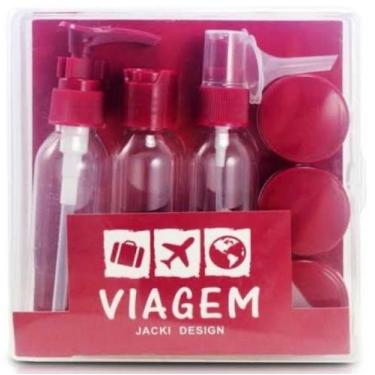 Imagem de Kit Viagem Porta Cosmético Travel Roxo - Interponte