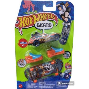 Imagem de HW Skate com Tenis e Veículo DieCast  HGT71 - Hot Wheels