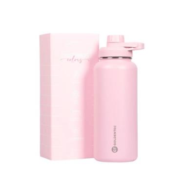 Imagem de Garrafa Thermos 1L Rosa Claro GT3 - Goldentec