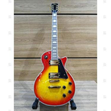 Imagem de Guitarra Les Paul Braço Colado SX EH3D CS Cherry Sunburst com 2 Captad