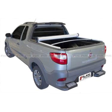 Imagem de Capota Flash Force FF182 para Fiat Strada Work Cabine Estendida 2014+ Resistente e Durável Flash Cover