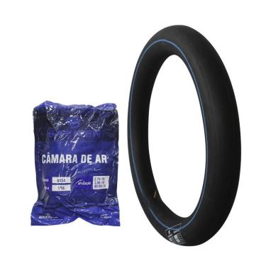 Imagem de Câmara de Ar para Moto Aro 18 8454 Honda CG Titan Fan Borracha Natural Até 100Bar Bremen