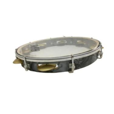 Imagem de Pandeiro gope 12 647cc linha leve sl 8 afin  pele cristal cinza fer. p