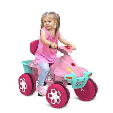 Imagem de Quadriciclo Smart Quad Passeio Pedal Rosa Bandeirante, Rosa ref 1220