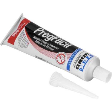 Imagem de Adesivo Multiuso Bege 85 G Bisnaga Preg Fácil Tekbond - Alta Resistênc