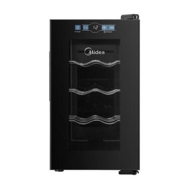 Imagem de Adega de Vinho Climatizada 8 Garrafas Bivolt Midea, Bivolt