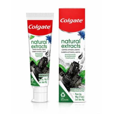 Imagem de Creme Dental Colgate Extratos Naturais Carvão Ativado 90g