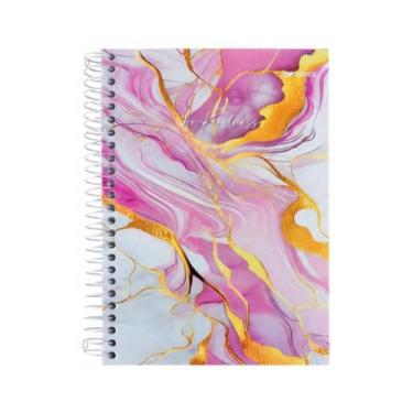 Imagem de Caderno Espiral 1/4 StarSchool Capa Dura Quartz 80 Folhas - Jandaia