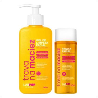 Imagem de Kit LabPop by Labotrat Trava na Maciez: Gel de Limpeza 240ml e Tônico 
