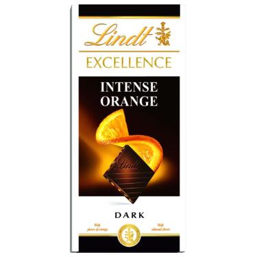 Imagem de Lindt Excellence, Chocolate Suiço, Laranja, 1 Barra 100G