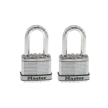 Imagem de Master Lock M1XTLF Magnum Cadeado resistente com chave, pacote com 2 chaves semelhantes