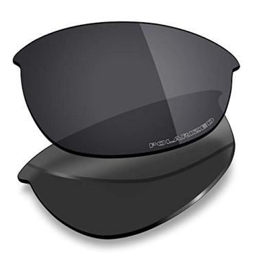 Imagem de Mryok Lentes de substituição para Oakley Half Jacket Asian Fit - Opções, Anticorrosão polarizada – Stealth Black, One Size