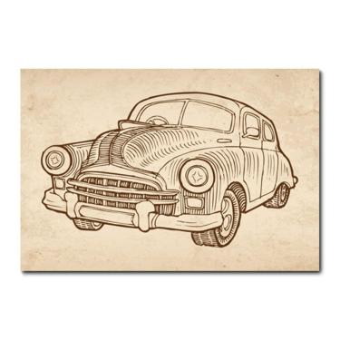 Imagem de Placa Decorativa - Carro Vintage - 1605