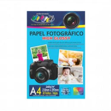 Imagem de Papel Off Paper Fotografico High Glossy A4 240G C/50