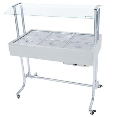 Imagem de Estufa de Aquecimento Master 8 Cubas 1/2 Com Tampa Venâncio EA8MT