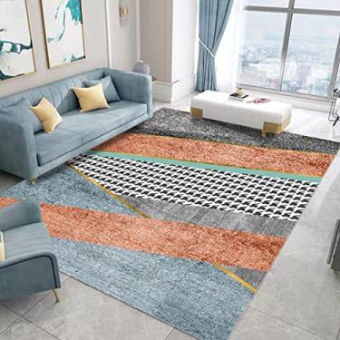 Imagem de Carpetes, decoração de interiores, tapetes de área grande para meninos e meninas, quarto de crianças, tapete de chão antiderrapante de fibra de poliéster, tapete de ioga, sofá de veludo de cristal sem pelos para sala de estar