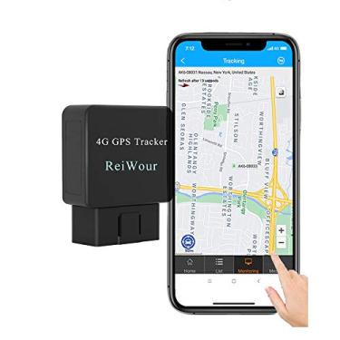 Imagem de Rastreador GPS OBD 4G para veículos com assinatura de 1 ano, sem taxa mensal, OBD2, dispositivo de rastreador de carro em tempo real, mini frota oculta, localizador de localização de dispositivo de