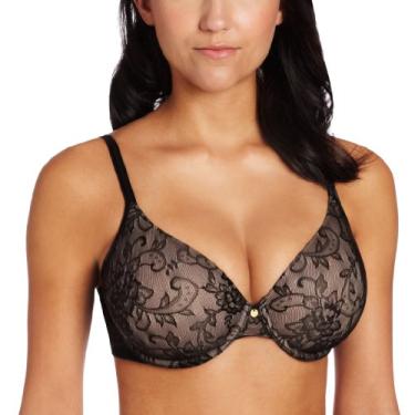 Imagem de Natori Sutiã Calais Feminino, Preto/café, 32DD