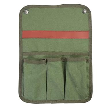 Imagem de BUYTER Bolsa para apoio de braço, organizador de bolso lateral para cadeira, sacos de armazenamento laterais para sofá reclinável (verde)